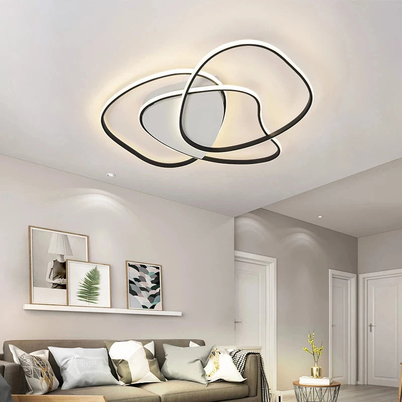 plafonnier led moderne design créatif pour intérieur décoratif