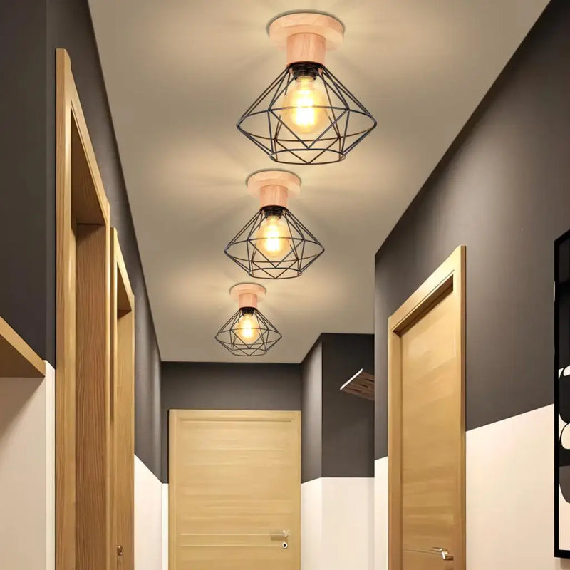 luminaires suspendus en métal style industriel rétro loft pour restaurant bar
