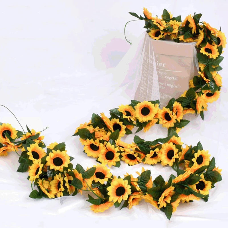 décoration de tournesol artificiel pour mariage et fêtes