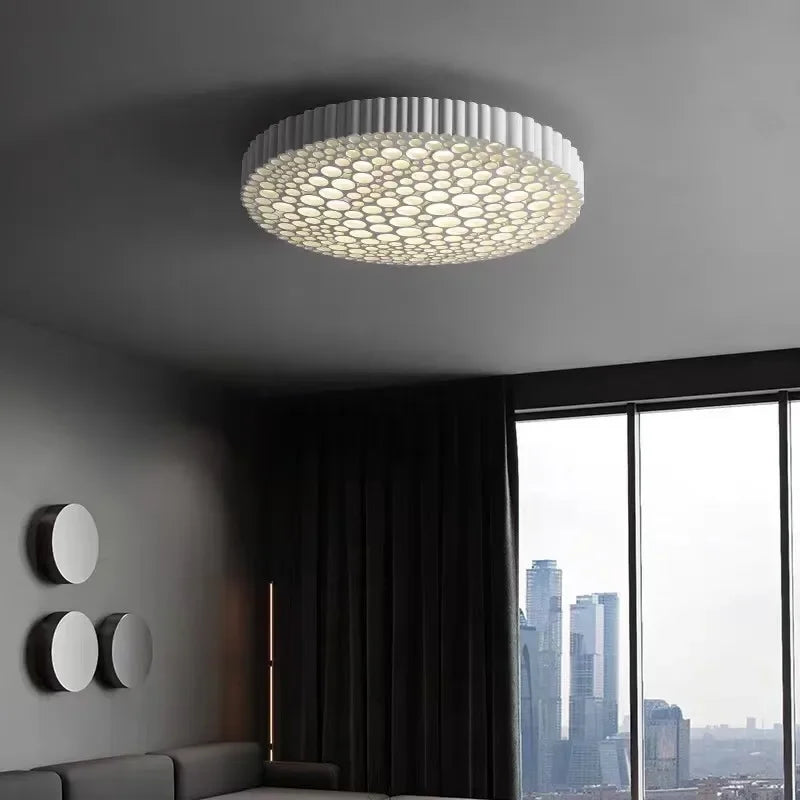 suspension calipso led design italien éclairage intérieur minimaliste