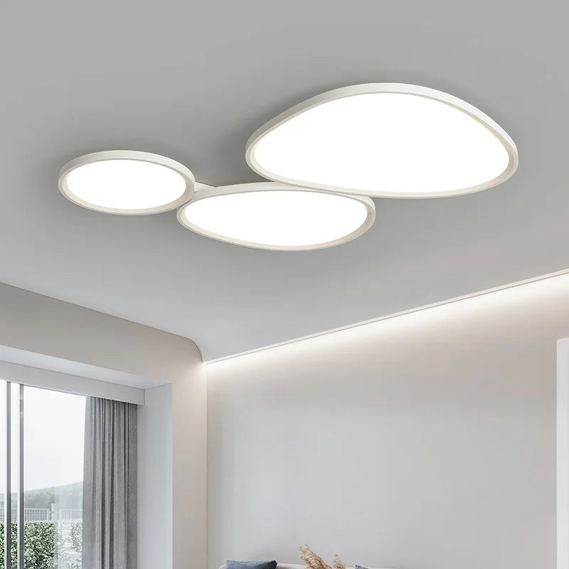 plafonnier led moderne à intensité variable pour intérieur décoratif