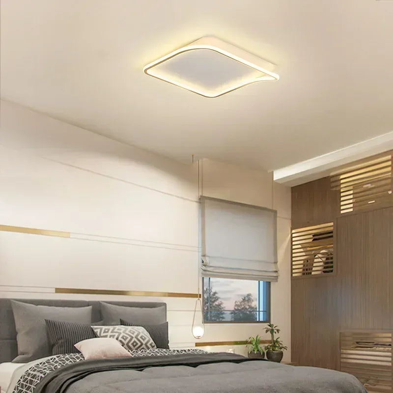 plafonnier moderne à leds pour décoration intérieure élégante et lumineuse