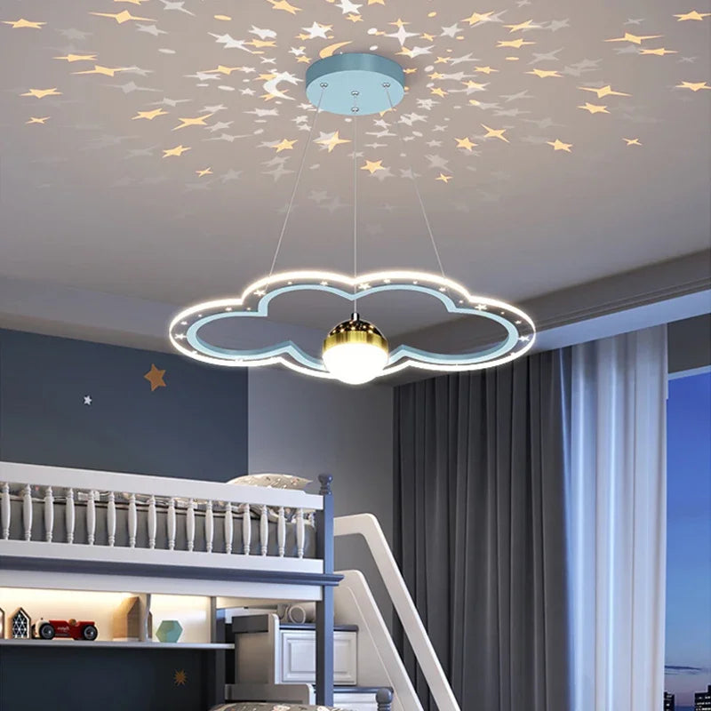 suspension led moderne décorative pour enfants