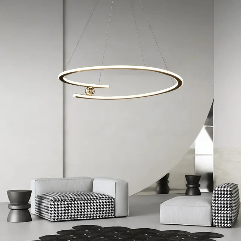 suspension LED design moderne luminaire décoratif d'intérieur