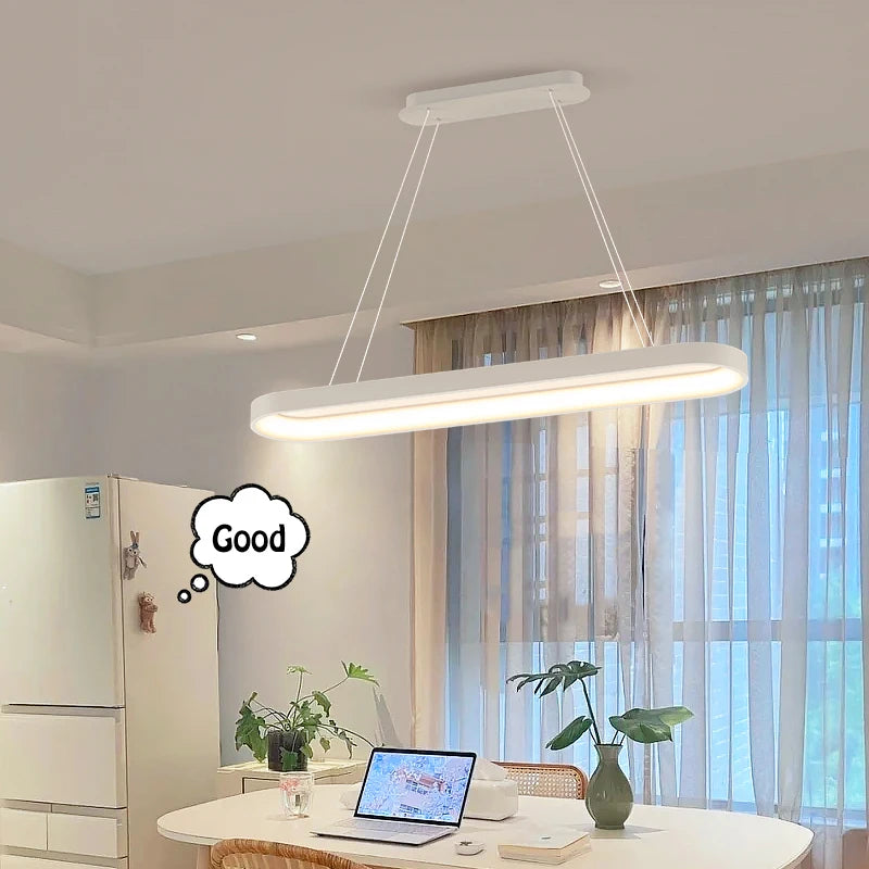 suspension led moderne pour un éclairage intérieur minimaliste