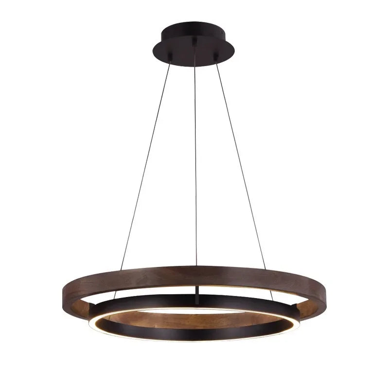 Nordic Rings Chandelier Living Room Decor Home Led Pendant Light Kitchen Island Dining Table Suspension Hanging Lamp