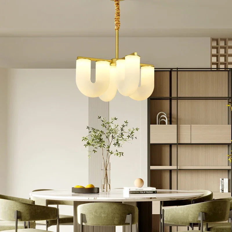 lustre design suspension lumineux en acrylique pour décoration moderne