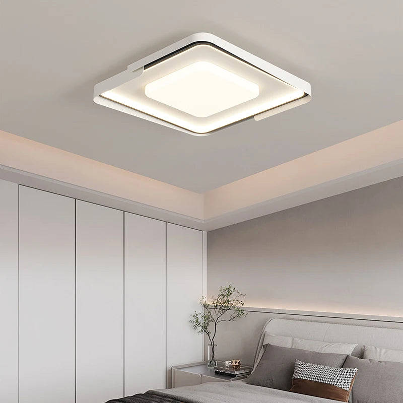 plafonnier led moderne intérieur à intensité variable pour tous les espaces