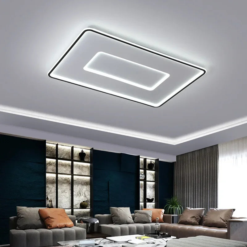 plafonnier led moderne pour décoration d'intérieur élégante