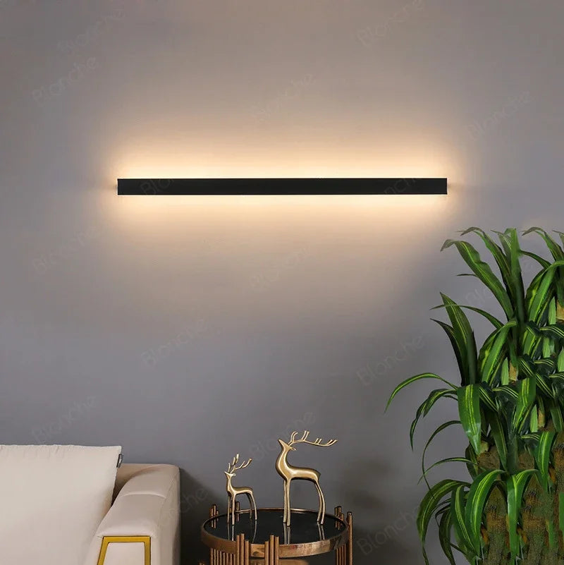 applique murale moderne minimaliste à LED pour intérieur