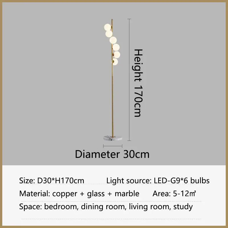 lampe à poser en verre spirale pour décoration intérieure