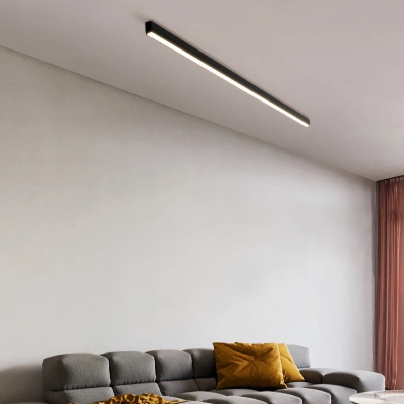 plafonnier led minimaliste ajustable en aluminium