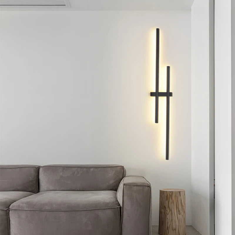 applique murale led minimaliste art déco pour intérieur