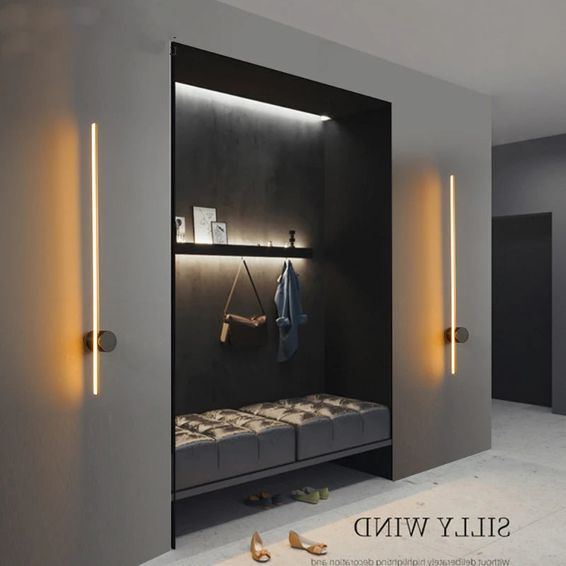 applique murale led en cuivre style minimaliste pour ambiance chaleureuse