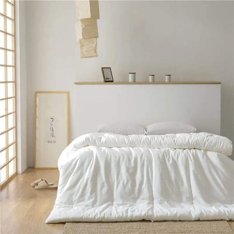 couette en duvet toute saison queen size japonaise matelassée