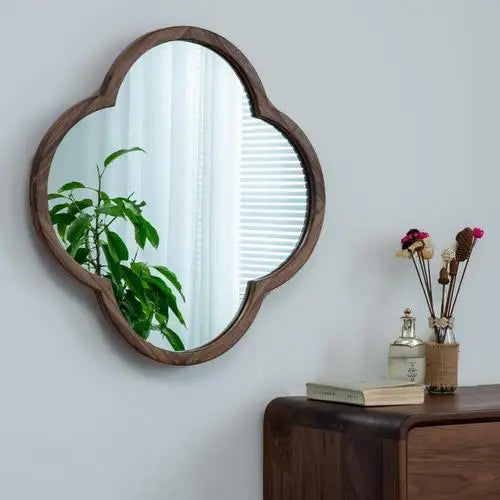 miroirs décoratifs en bois pour maquillage et décoration intérieure