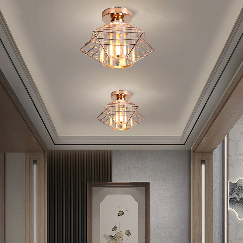 plafonnier led en cristal design moderne luminaire décoratif d'intérieur
