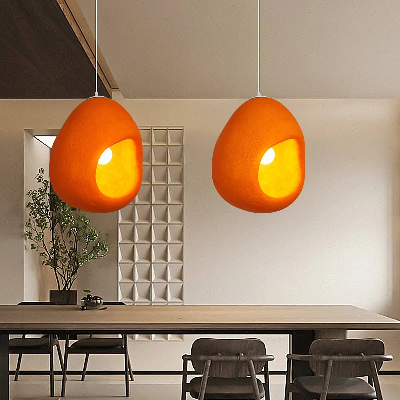 suspension style nordique wabi sabi led pour café