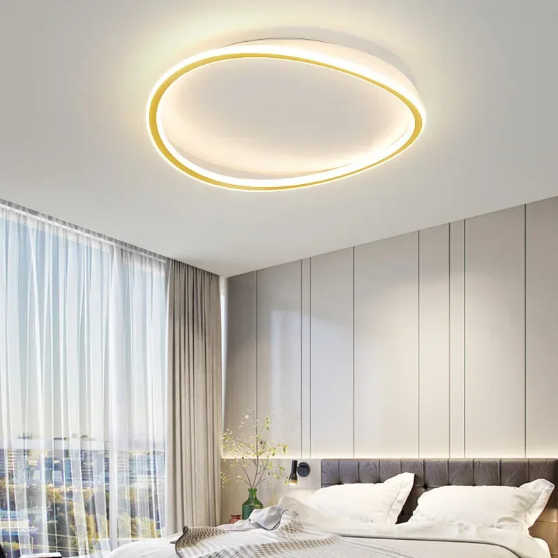 lustre moderne à led pour décoration intérieure élégante