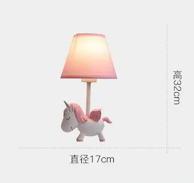 lustre licorne pour jardin d'enfants et chambre à coucher