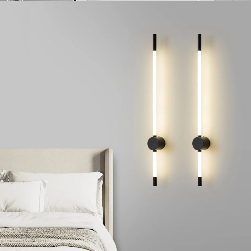 applique murale led minimaliste nordique de luxe moderne