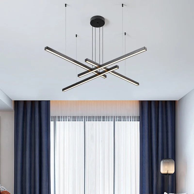 plafonnier led suspendu au design nordique moderne décoratif intérieur