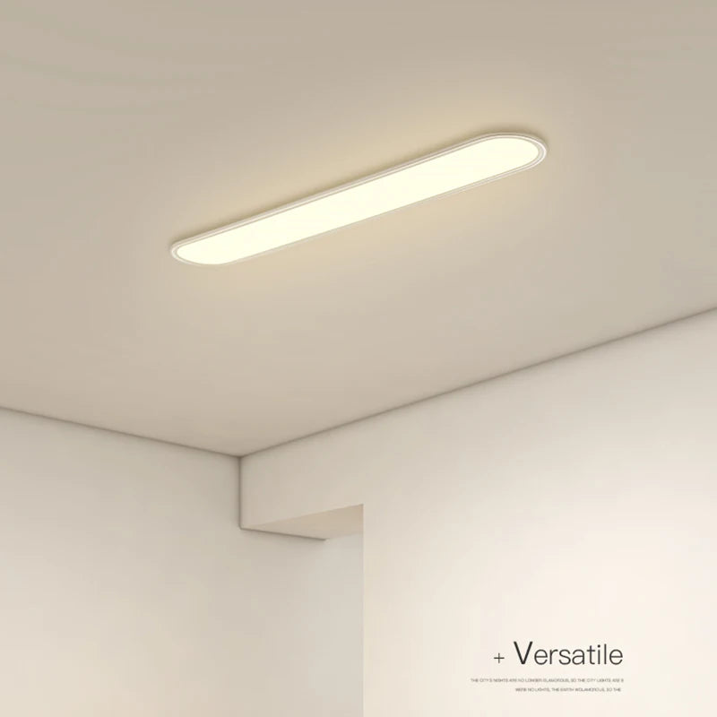 plafonnier led ultra fin moderne pour intérieur élégant et contemporain