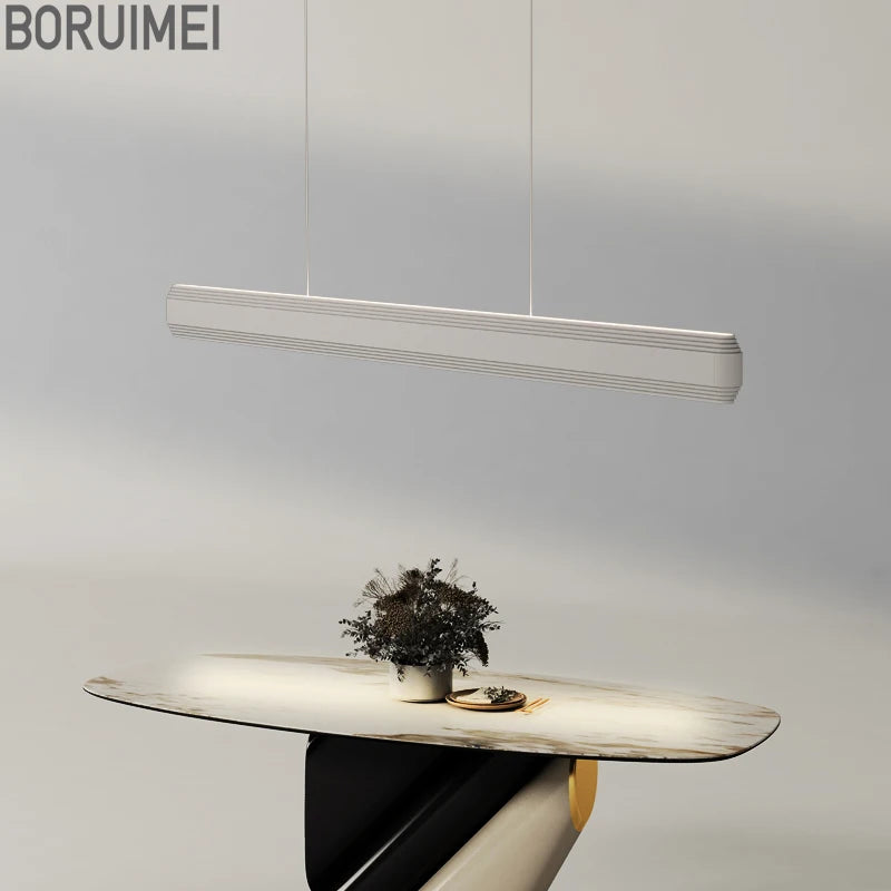 lustre suspendu au design moderne et luxueux