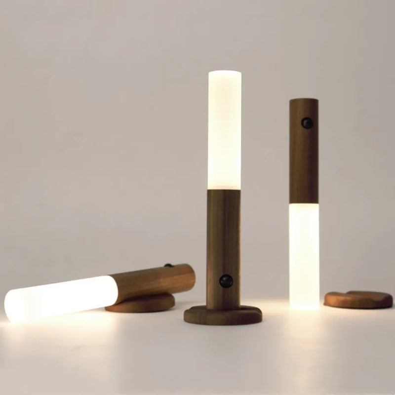 Universal - Lampe USB rechargeable bois lumineux magnétique - Lampes à  poser - Rue du Commerce