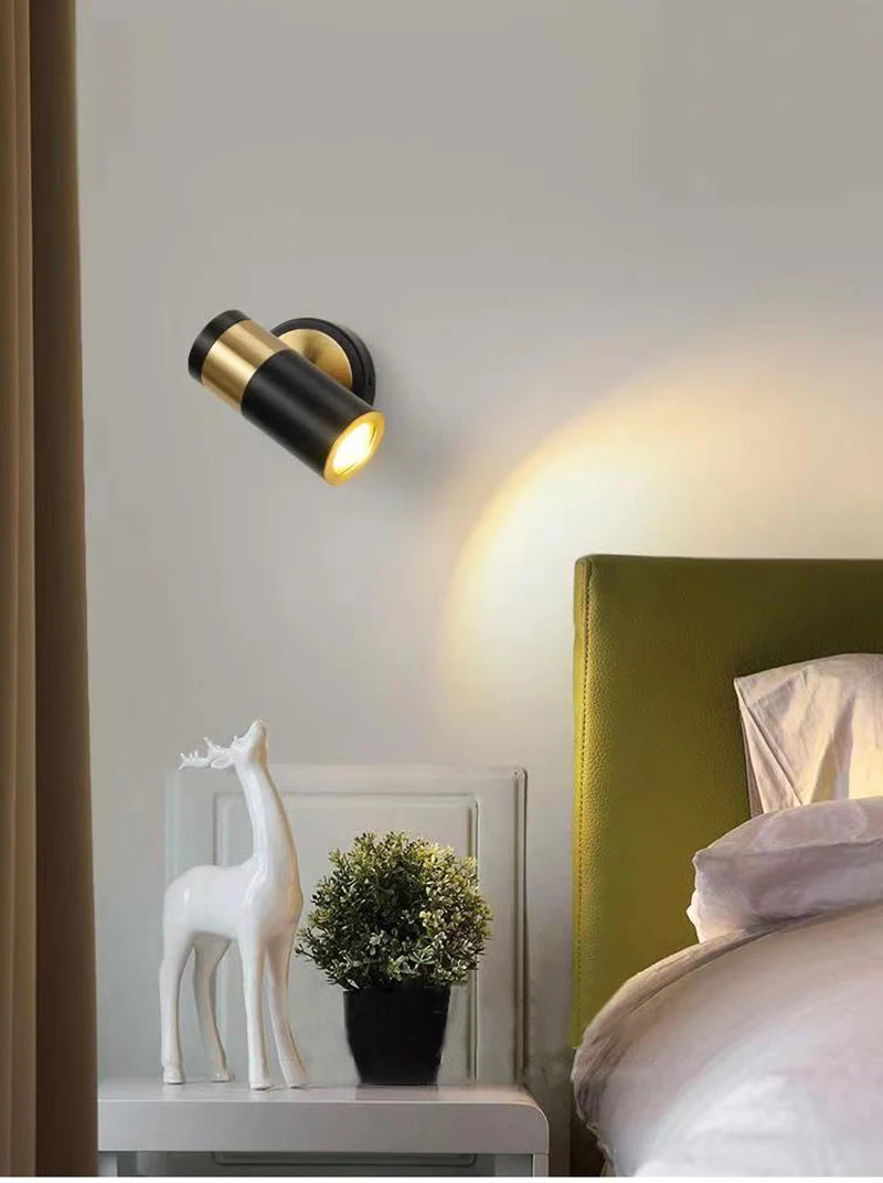 applique murale nordique réglable lampe LED moderne minimaliste rotative