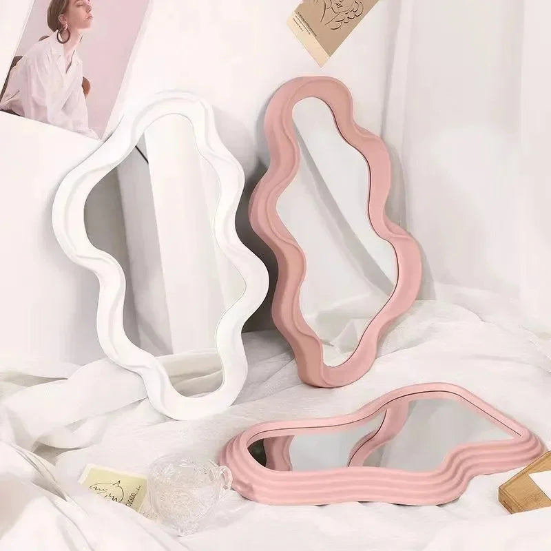 miroir nuage décoratif pour maquillage à suspendre