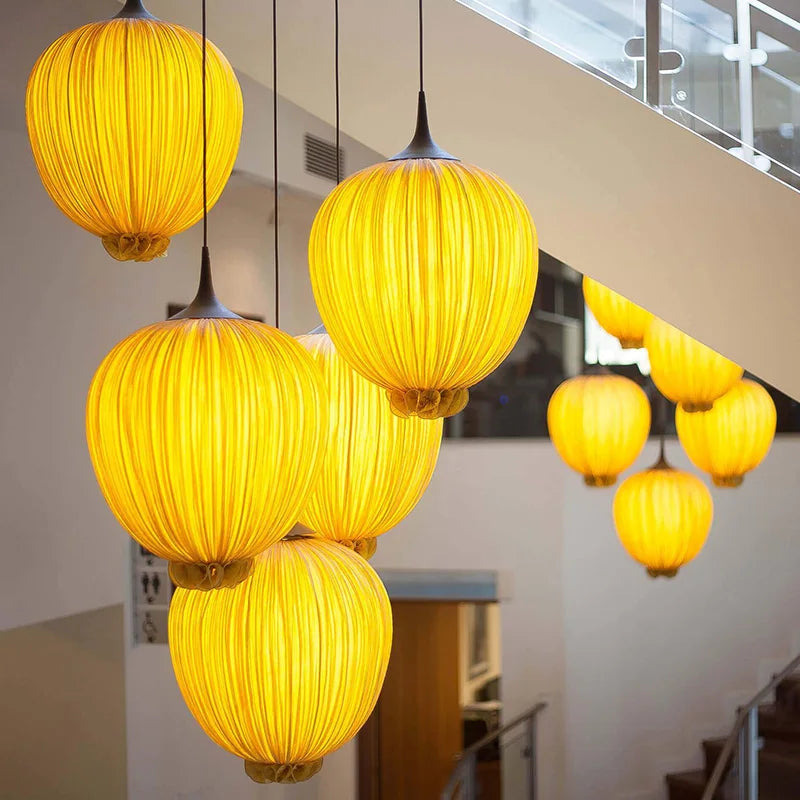 lampe suspendue lanterne chinoise classique décorative