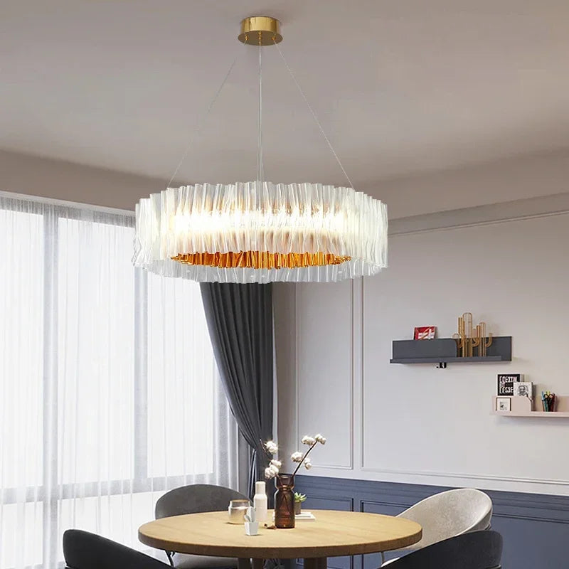 lustre design suspendu pour décoration intérieure moderne élégante