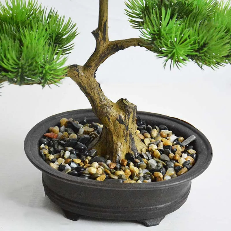 plante en pot de style chinois pour décoration intérieure