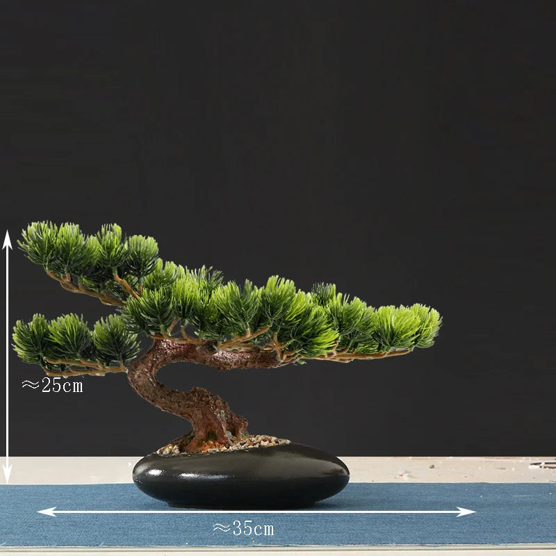 faux arbre bonsaï pour décoration intérieure et aménagement paysager