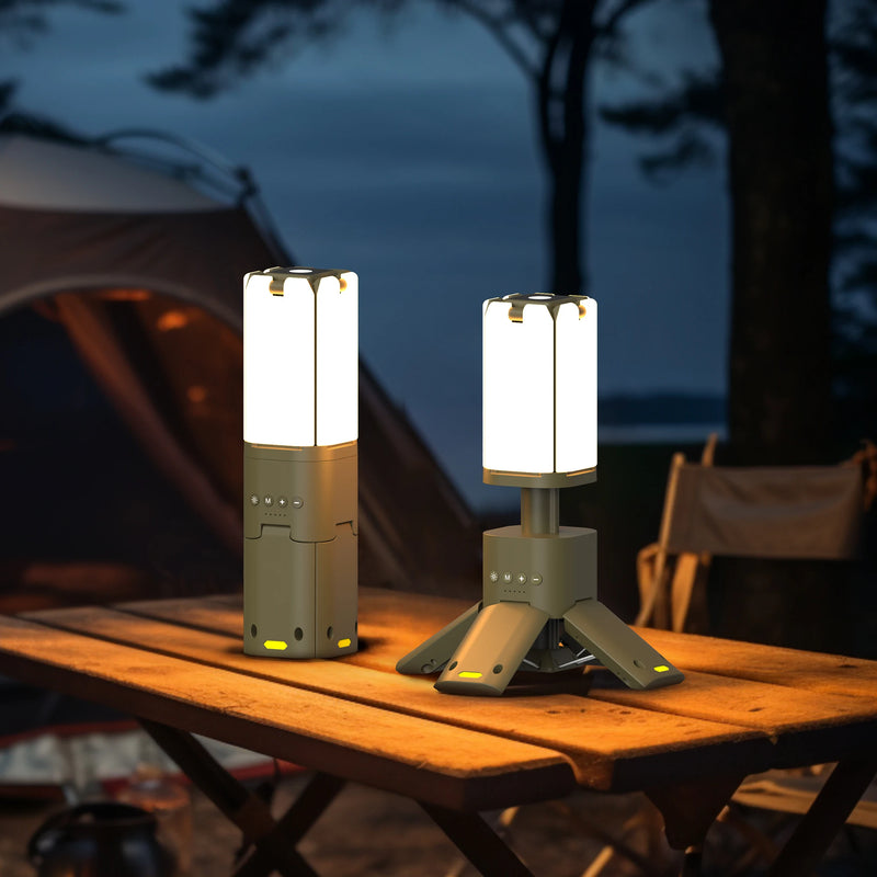 lampe de tente super lumineuse rechargeable pour camping et randonnée