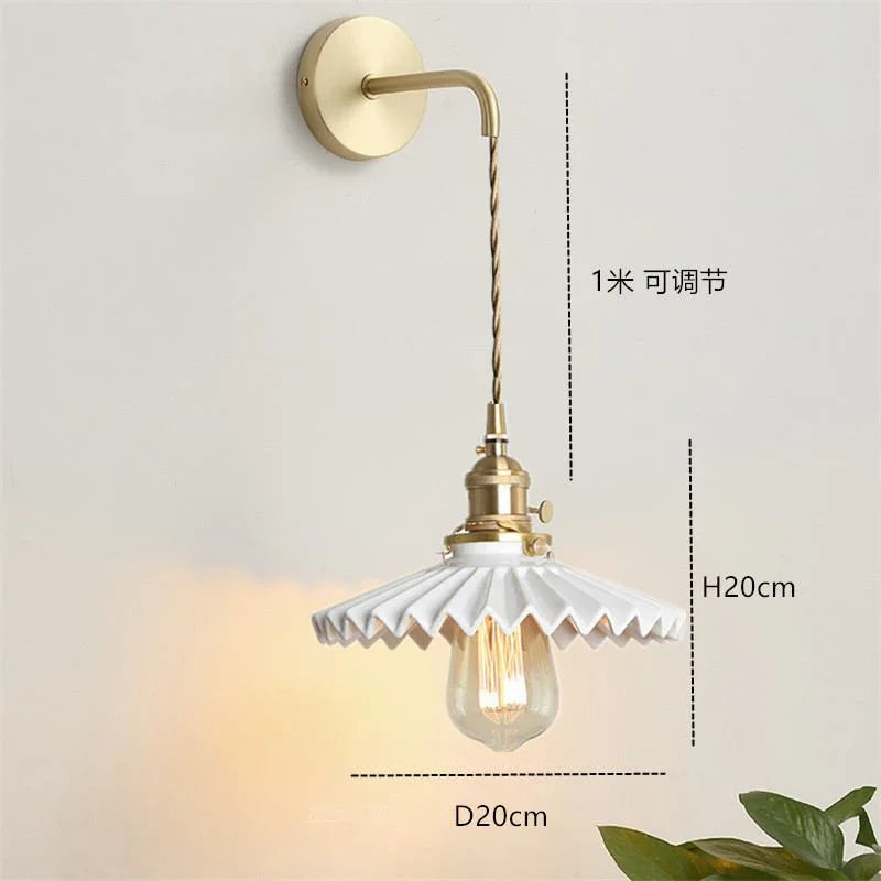 Lamp Modern LED Minimalist Creative Pendant Light, White Ceramic Pendant Lamp For Bedroom Bedside Bar Living Room Kitchen Isla