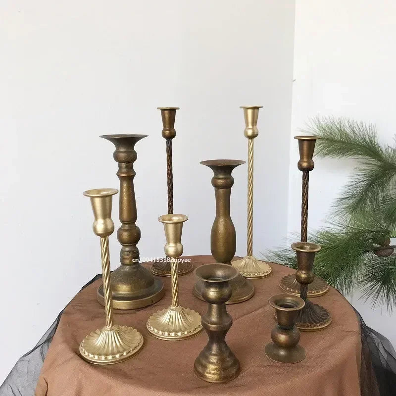 lustre en métal à tête unique pour mariages et dîners romantiques