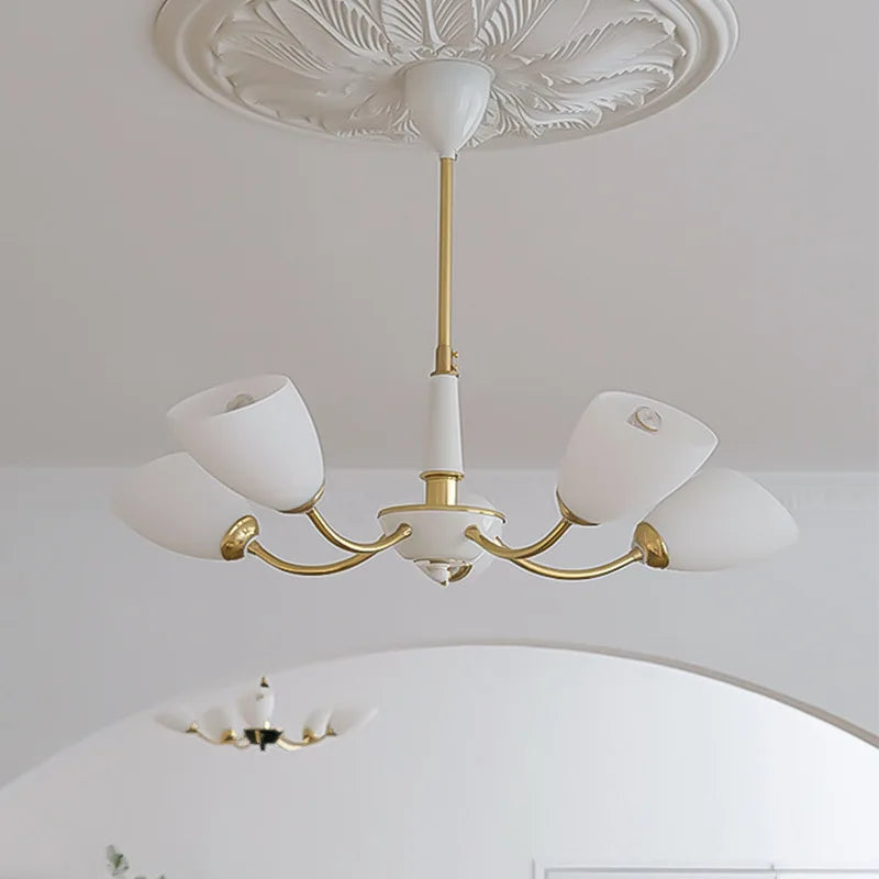 lustre à led moderne design nordique pour intérieur élégant