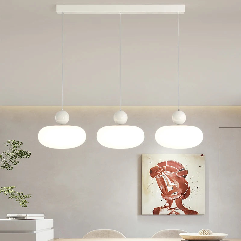 lustre led plafonnier moderne pour cuisine île bar intérieur