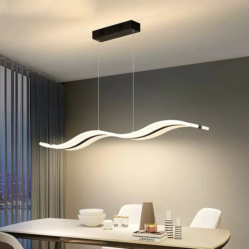 suspension led moderne pour décoration intérieure élégante