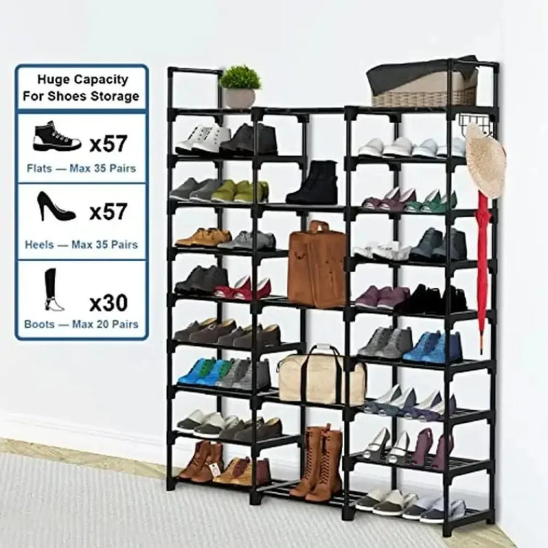 organisateur de chaussures vertical pour 35 à 45 paires