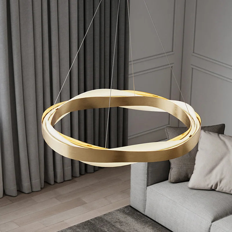 lustre moderne suspendu éclairage intérieur design élégant lumineux