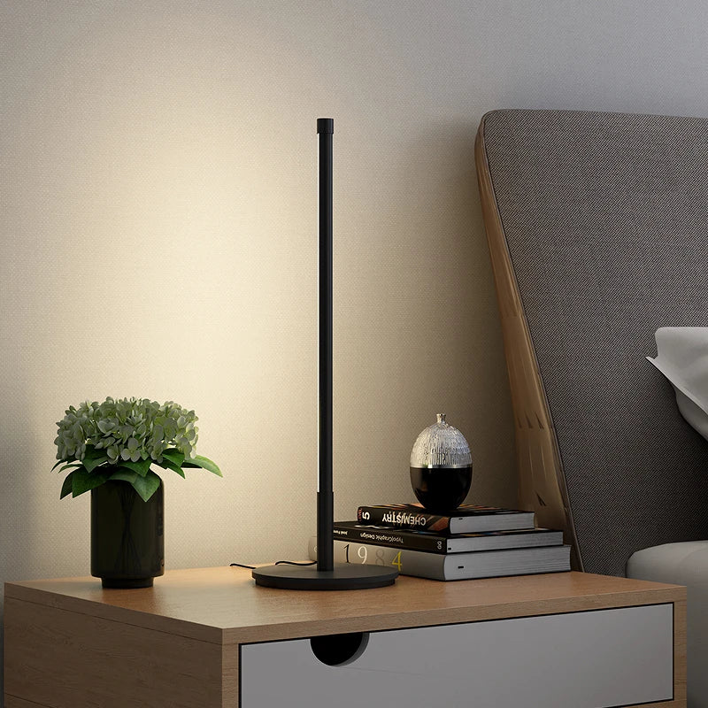 lampadaire led moderne minimaliste avec gradation lumière
