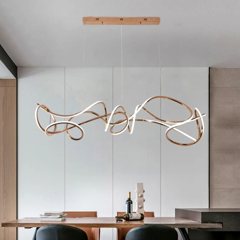 lustre moderne design pour éclairage intérieur élégant et raffiné