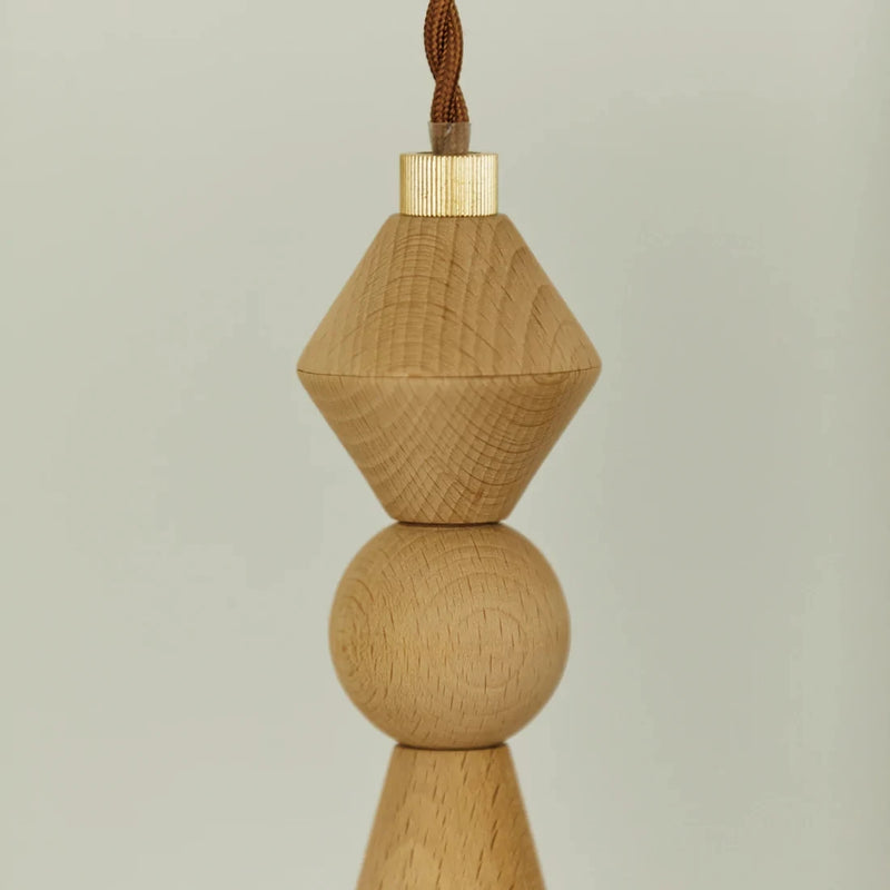 lustres minimalistes japonais art nordique rétro suspension