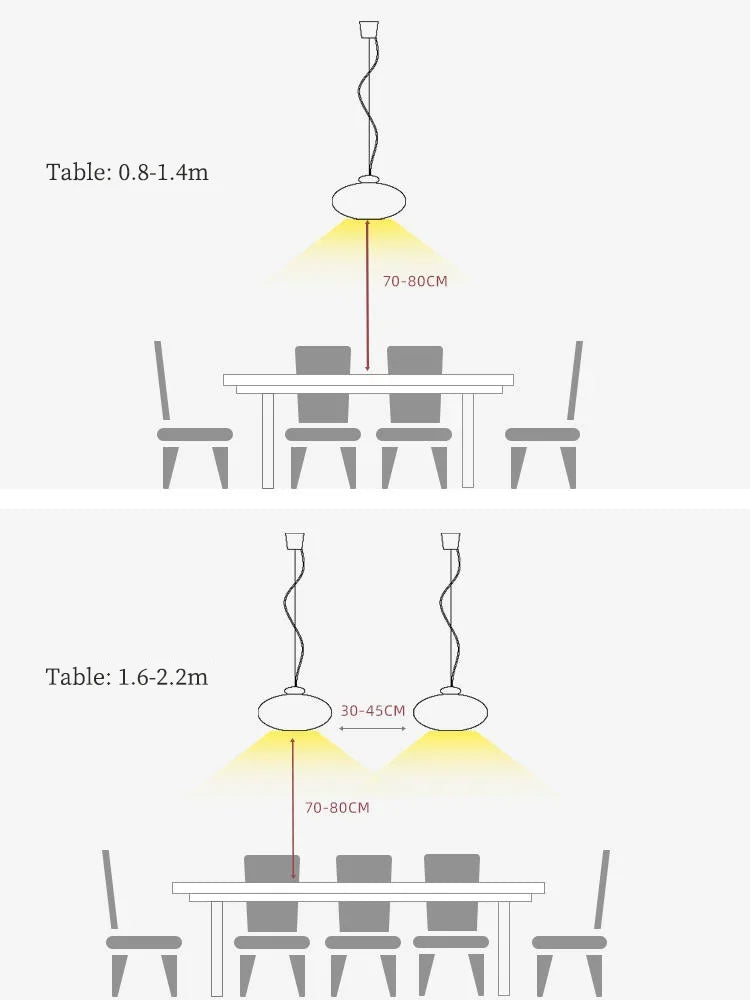 lustre rétro en verre et bois pour décoration intérieure