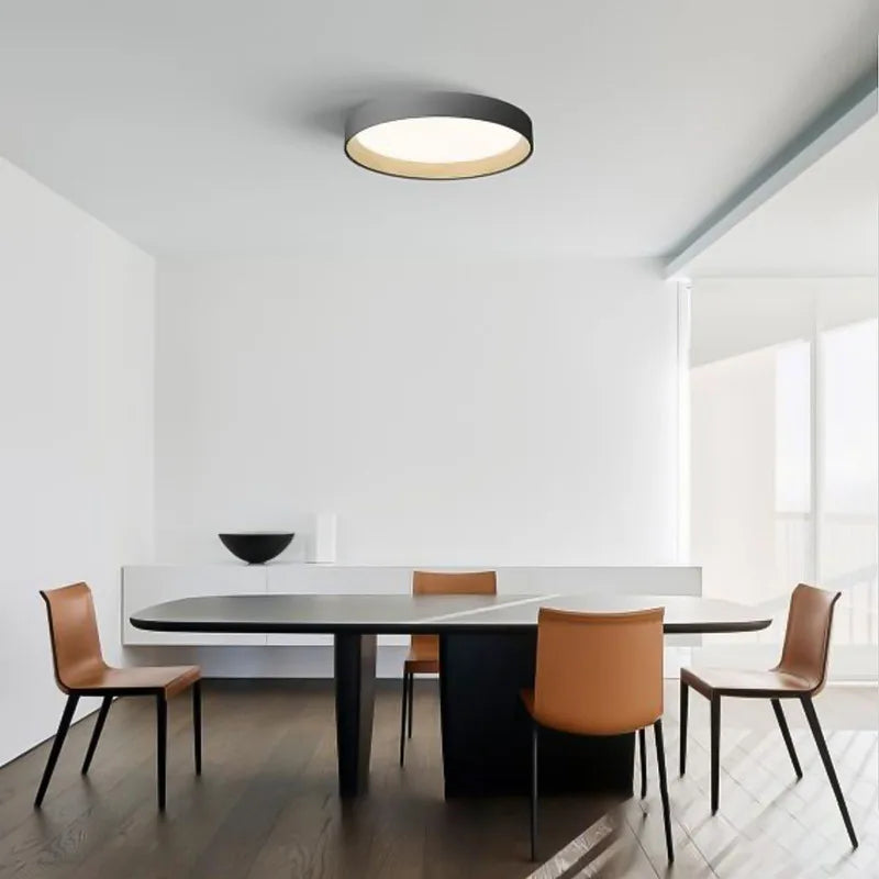 plafonnier led minimaliste pour un éclairage moderne intérieur