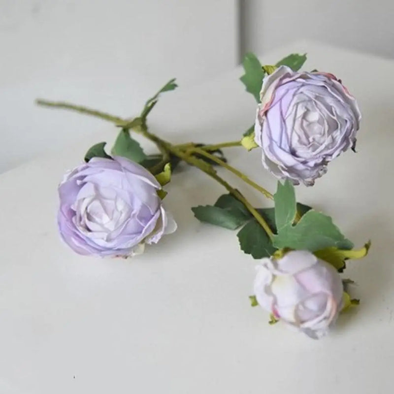 bouquet de pivoines artificielles en soie pour décoration de mariage