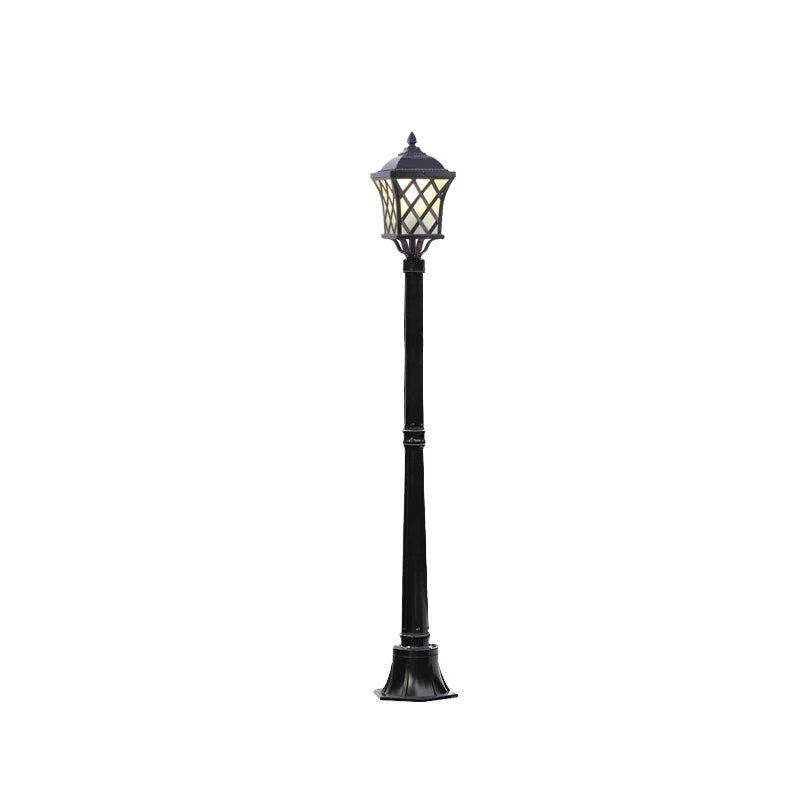 1.8M European Garden Street Lamp Outdoor Waterproof Single-Head High-Pole Landscape Lamp